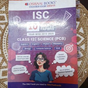 ISC Class 12 Science Solved Papers