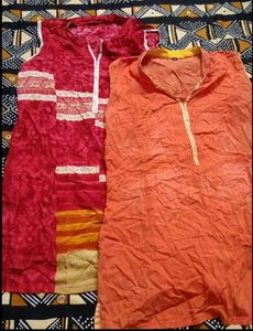 Sleeveless kurtas