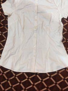 White Annabelle Brand Shirt