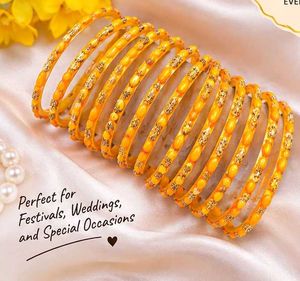 💛 Beautiful Yellow Bangles Set 💛