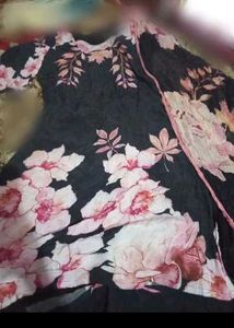Floral Print Kurta pajama set