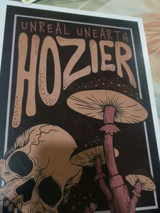 Hozier Unreal Unearth Poster