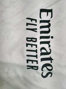 Real Madrid Home Jersey Emirates Fly Better