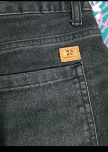 Black Flared Jeans with Neon Zippers