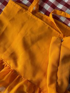 draped Orange Co-ord Set 🪡💅