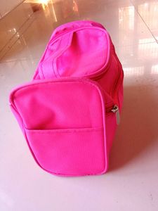 Pink Travel Makeup kit Bag
