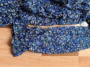 Floral Tiered Midi Dress