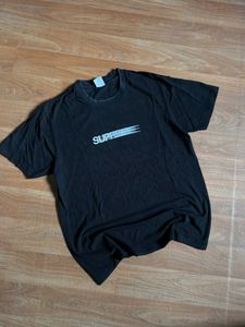 Black "SUPRE" Graphic T-Shirt by SUPREME
