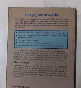 The First-Time Sales Manager: A Survival Guide