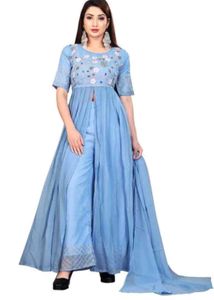 Sky Blue 💙 Indo Western Dress