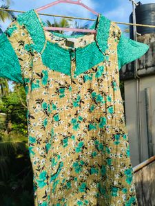 Comfortable Floral Nightgown