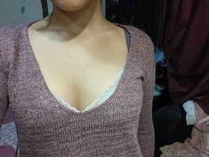 Aeropostale lilac glittery Knit Top