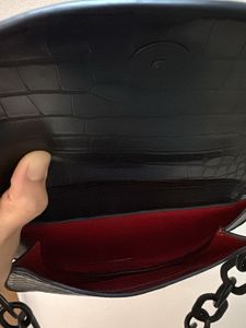 charles and keith croc embossed bag