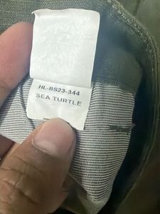 Olive Green Casual Pants