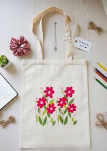 Floral Tote Bag - Handmade with Love