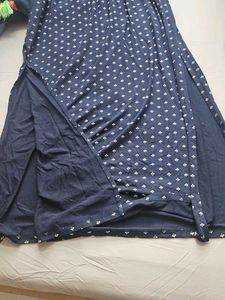 Navy Maxi Slip Dress