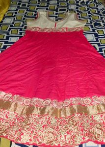 sleeveless frock style kurti