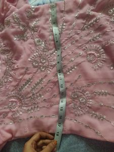 Beautiful Pink Kurta Set with pallazo