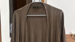 Long Brown Cardigan