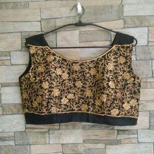 Designer Black &amp; Gold blouse