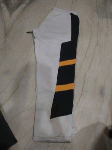 Stylish Grey Joggers with Side Stripes
