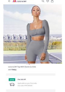 2 Piece Shorts set active wear