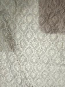 Elegant White Chikankari Kurta