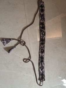 Elgent dress with belt