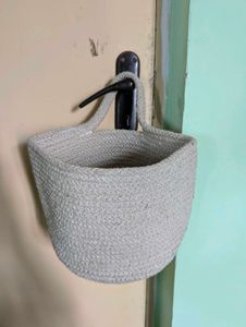 Textured Hobo Handbag