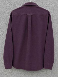Burgundy Button-Down Shirt