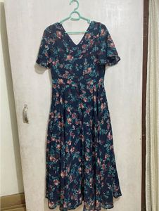 Floral Print Midi Dress