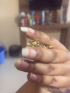 Sparkling Bow Drop Earrings