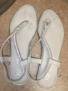 Sparkly Thong Sandals