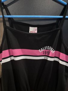 California 1990 Graphic Dress