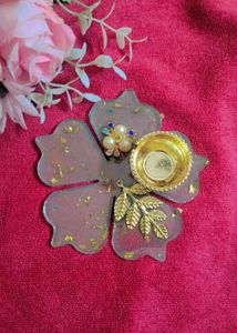 Custom  Resin pooja thali and photo frame