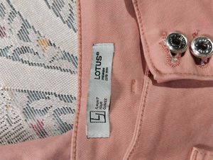 Women's Pink Casual Pants