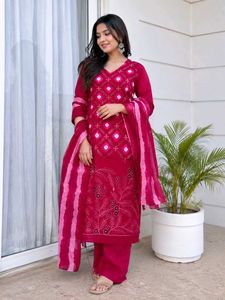 original bandhani cutton suit matiriyal 👗