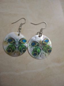 Jewelry Set - peacock themed