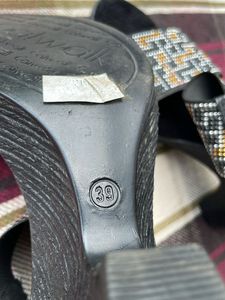 Sparkling Wedge Sandals