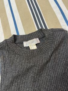 Sleeveless Ribbed Knit Dress