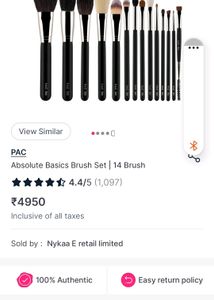 PAC-makeup Blending Brush