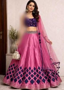 Pink Lehenga Choli Set