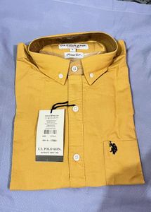 BrandedU.S.Polo.Men'sCottonShirtPremium mall piece