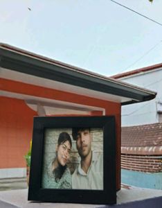 customized photo and frame available