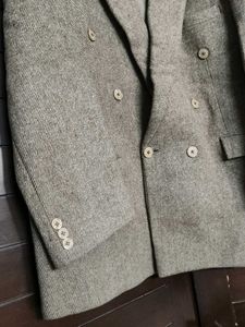Men Wool Blend Blazer