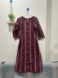 Elegant Maroon Ethnic kurta set