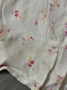 Floral Crop top/blouse