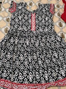 Ethnic anarkali style co ord set