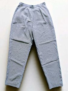 Checked Casual Pants