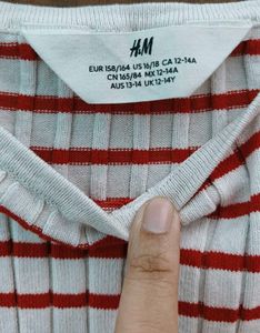 H&amp;M Striped Tank Top